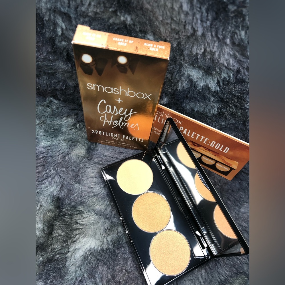 NIB- Smashbox + Casey Holmes Spotlight Palette Gold
